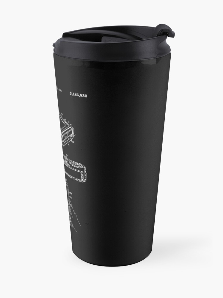 Alternate view of Nintendo Game Boy Patent Blueprint Travel Mug