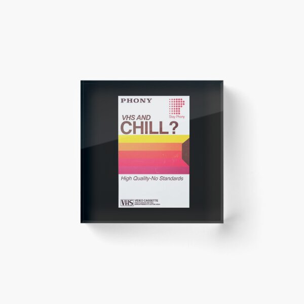 Item preview, Do you wanna VHS and Chill? *wink* designed and sold by Meme Fandom.