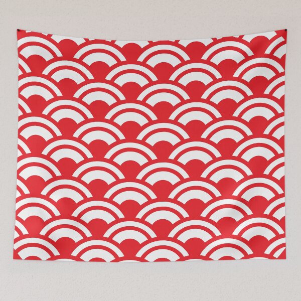 Item preview, Japanese waves seigaiha designed and sold by TCMstar.