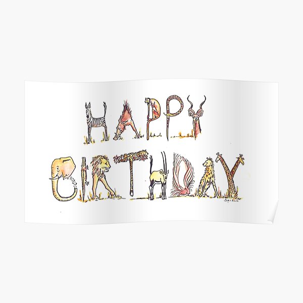 Happy Birthday Poster