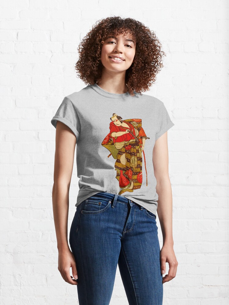Alternate view of Japan Samurai Warrior | Classic T-Shirt