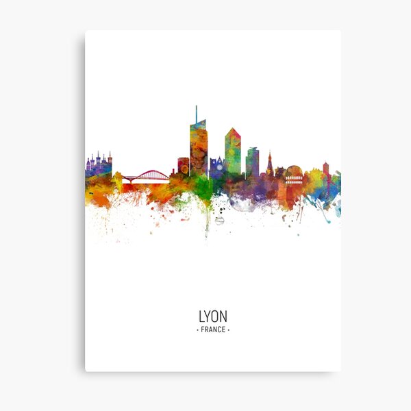 Item preview, Lyon France Skyline designed and sold by MICHAEL TOMPSETT.