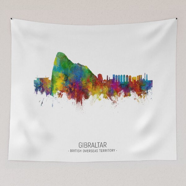 Item preview, Gibraltar Skyline designed and sold by ArtPrints.