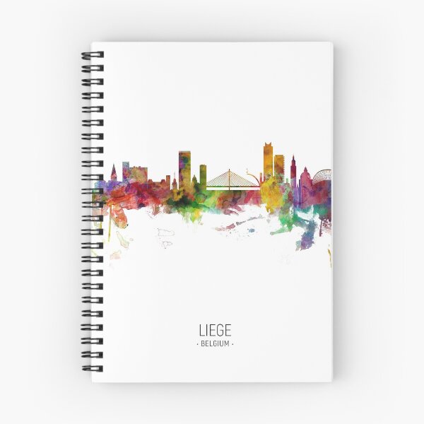 Item preview, Liege Belgium Skyline designed and sold by ArtPrints.