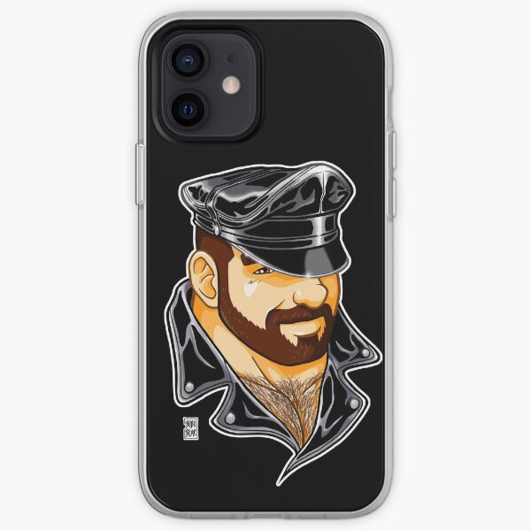 ADAM LIKES LEATHER iPhone Soft Case