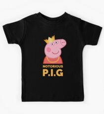 Notorious Peppa Pig Kids T-Shirt