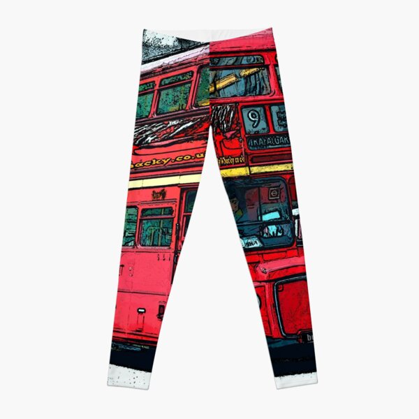London Bus bywhacky Leggings