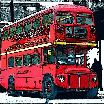 Artwork thumbnail, London Bus bywhacky by designbywhacky