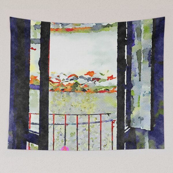 Item preview, Window of abandoned house designed and sold by Giuseppe Cocco.