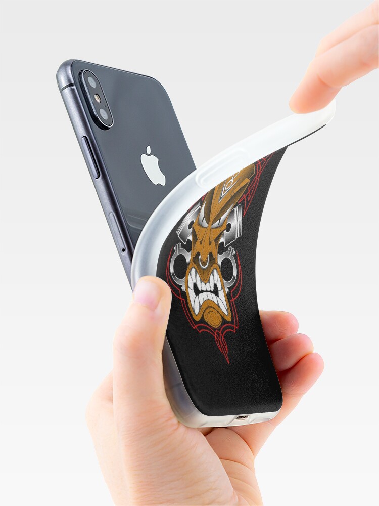 hot-rod-tiki-iphone-case-for-sale-by-visualvortex-redbubble