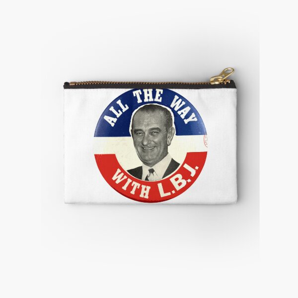 Item preview, Lyndon Johnson 1964 Presidential Campaign Button: All the Way with LBJ designed and sold by Chunga.