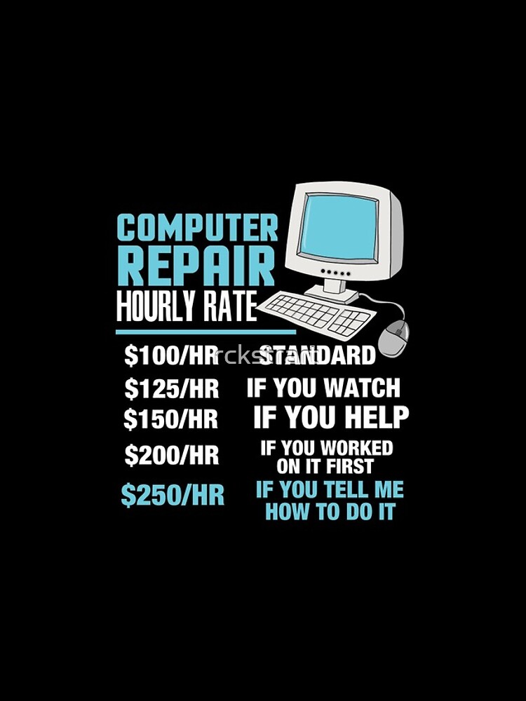 Thumbnail 4 of 4, iPhone Case, Computer Repairer, Computer Tech designed and sold by rckstrart.