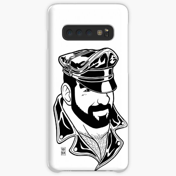 ADAM LIKES LEATHER - LINEART Samsung Galaxy Snap Case