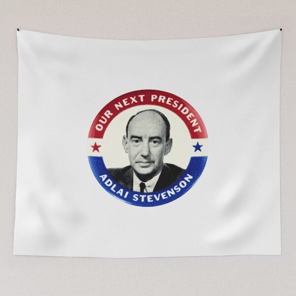 Item preview, Adlai Stevenson Presidential Campaign Button designed and sold by Chunga.
