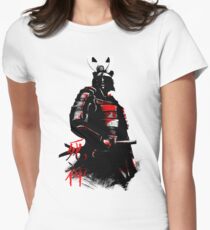 Shinigami Samurai Women's Fitted T-Shirt