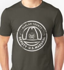 Harlan County Deputy US Marshal Grunge Unisex T-Shirt