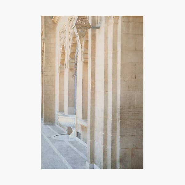 Pale Stone Photographic Print