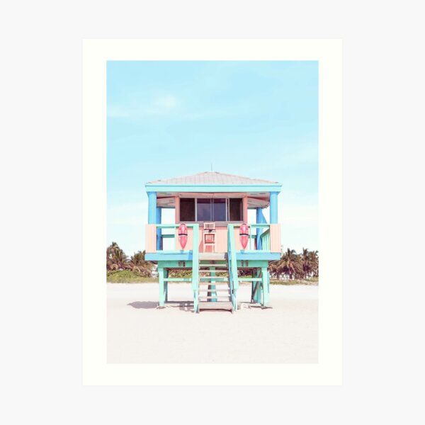 SOUTH BEACH Art Print