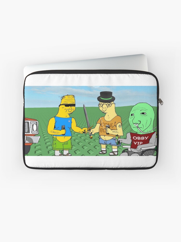 Roblox Boomer Meme Laptop Sleeve - roblox memes zipper pouches redbubble