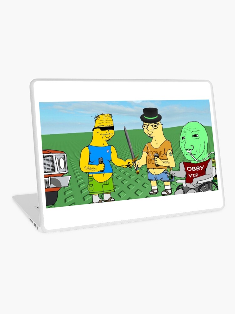 Roblox Boomer Meme Laptop Skin By Boomerusa Redbubble - roblox skin pictures