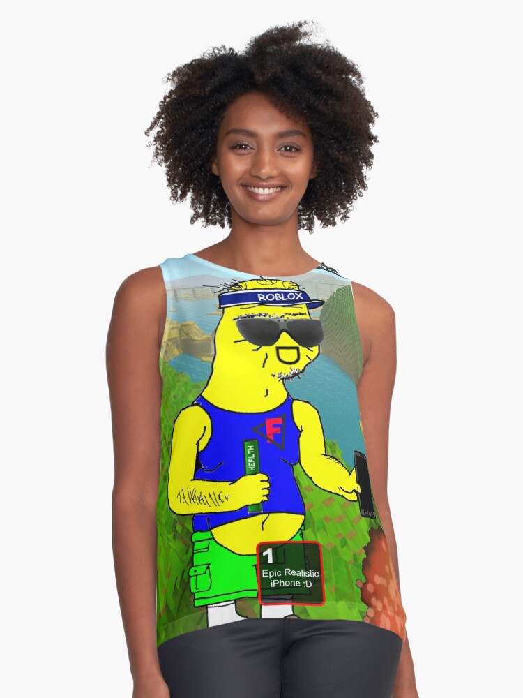 Roblox Boomer 2 Sleeveless Top By Boomerusa Redbubble - roblox boomer 2 ipad caseskin by boomerusa