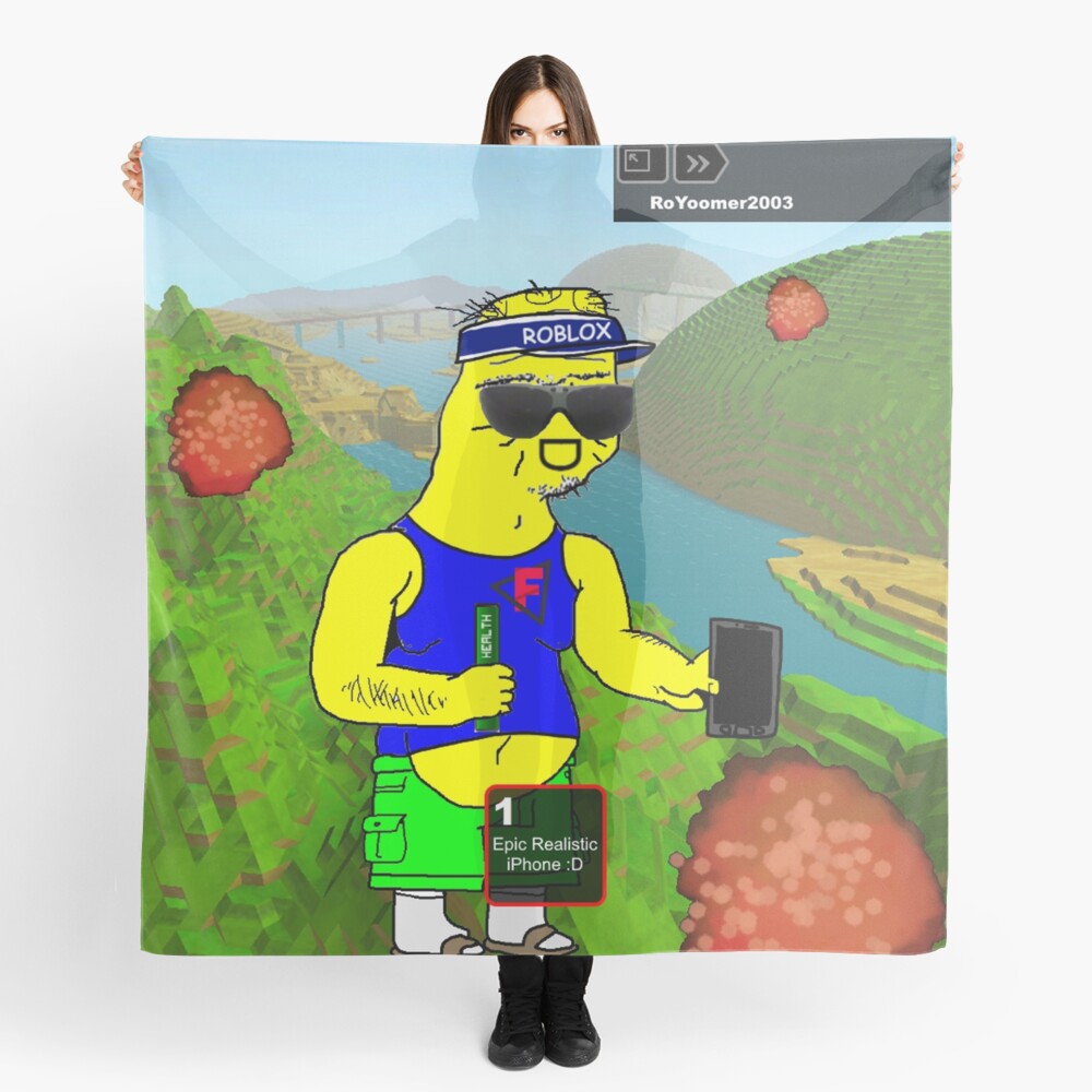 Roblox Boomer 2 Scarf By Boomerusa Redbubble - monster scarf roblox