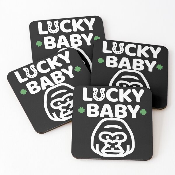 Item preview, Lucky Irish Baby Gorilla for St. Patricks Day designed and sold by elhefe.