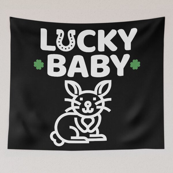 Item preview, Lucky Irish Baby Rabbit for St. Patricks Day designed and sold by elhefe.