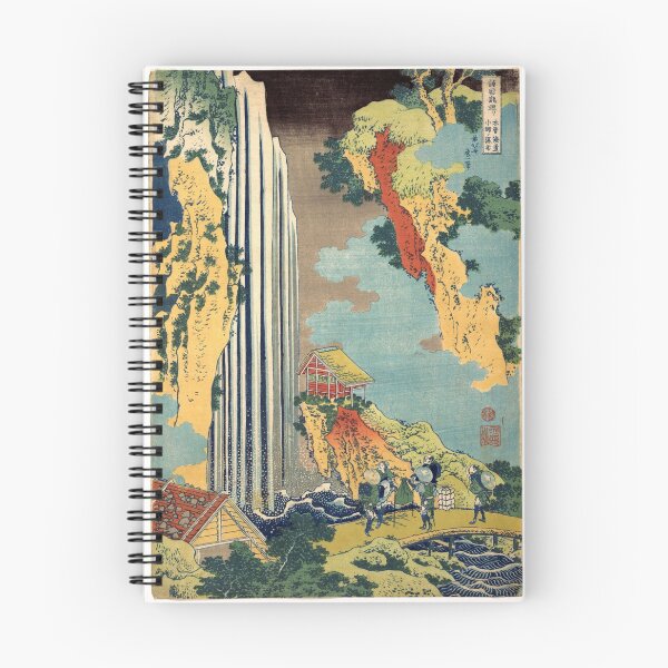 Artikelvorschau, Hokusai Japanese Ukiyoe Art: Ono-Wasserfall im Kisokaido entworfen und verkauft von topower.