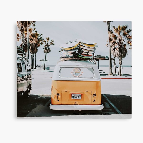 Let's Surf Canvas Print