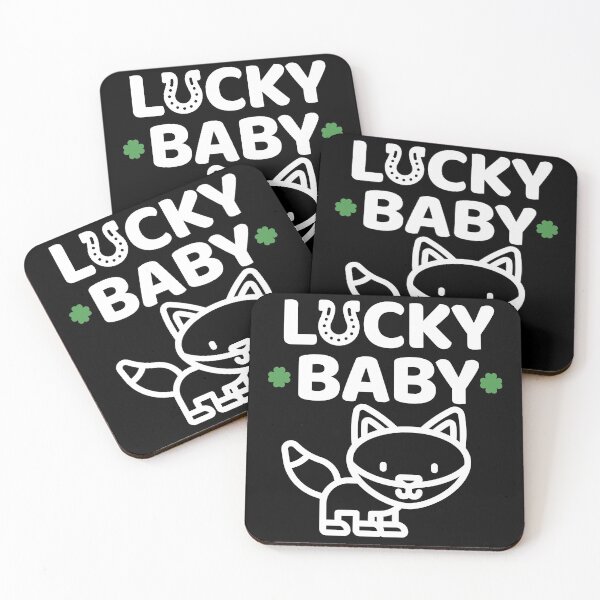 Item preview, Lucky Irish Baby Fox for St. Patricks Day designed and sold by elhefe.