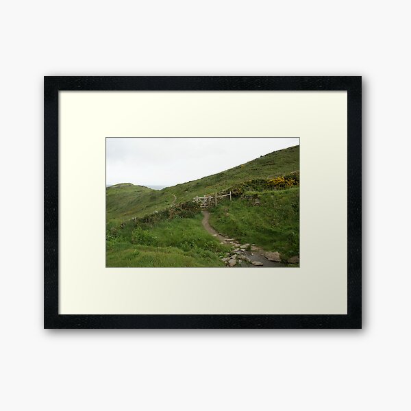 Barras Nose, Tintagel, Cornwall Framed Art Print