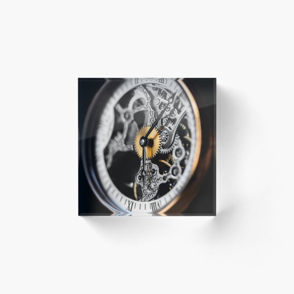 Watch Face Acrylic Block