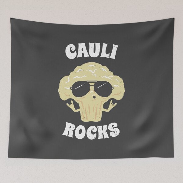 Item preview, Cauli Rocks - Funny Vegetable Cauliflower designed and sold by propellerhead.