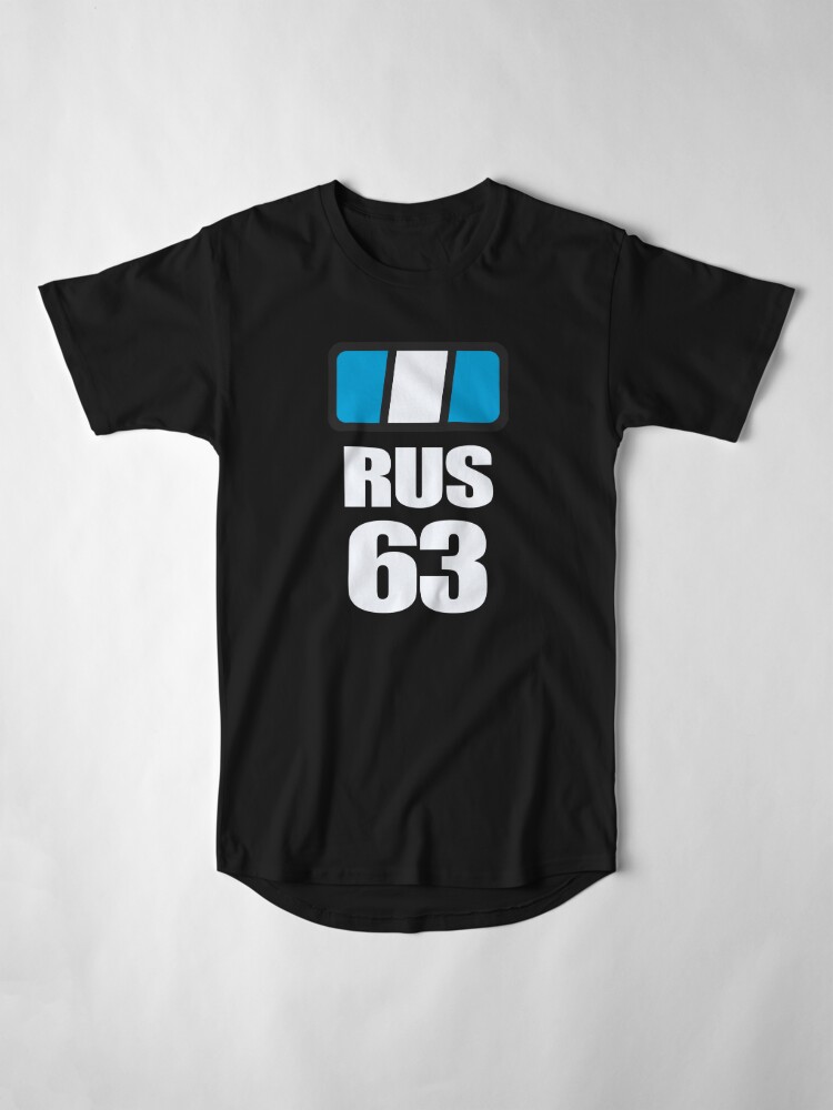 "Williams Mercedes 2019 George Russell 63 design" T-shirt ...