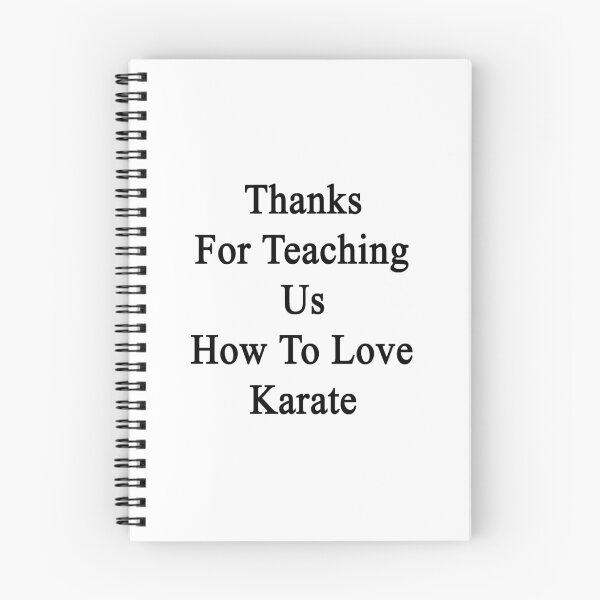 Item preview, Thanks For Teaching Us How To Love Karate  designed and sold by supernova23.