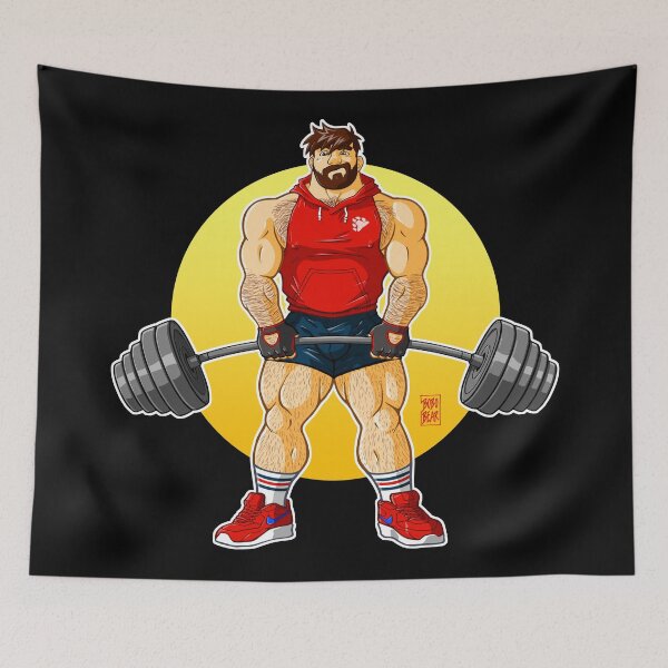 Item preview, ADAM LIKES BEAR'S GYM - NO WRITING designed and sold by bobobear.