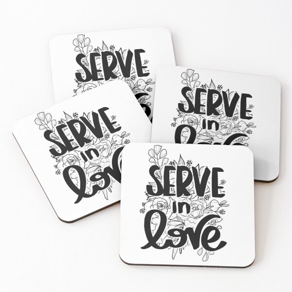 Item preview, serve in love designed and sold by Egodcounseling.