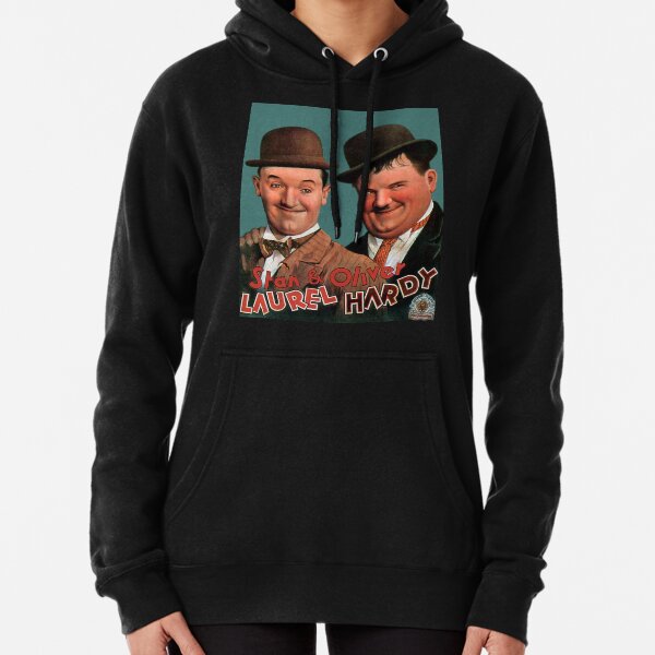 STAN & OLIVER. Laurel and Hardy. Movie Poster. Pullover Hoodie