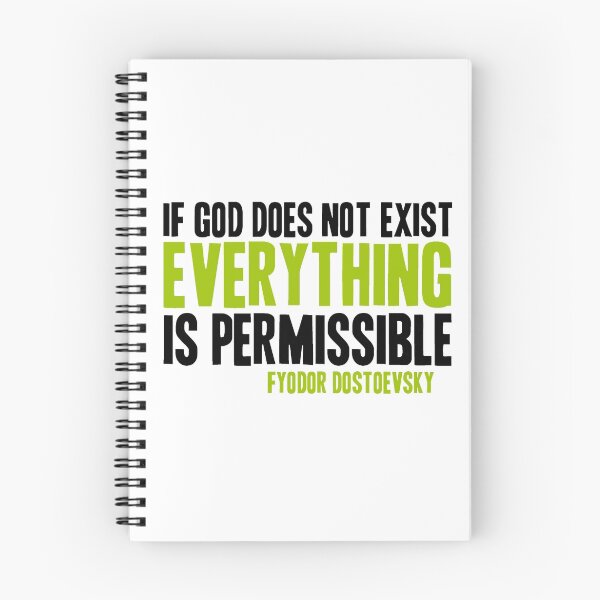 Item preview, If God Does Not Exist Everything is Permissible designed and sold by parable.