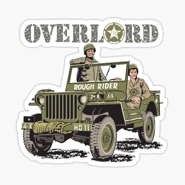 D-DAY Operation Overlord, Rough Rider GP Sticker