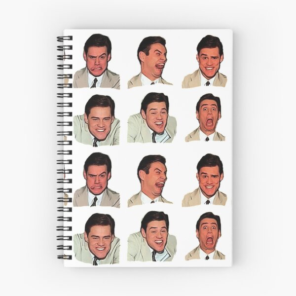 Item preview, Jim Carrey faces, cartoon digital artwork, cool funny comedy movies, famous actors, good vibes, gift, present, ideas, sticker set, sticker pack, bundle designed and sold by avit1.