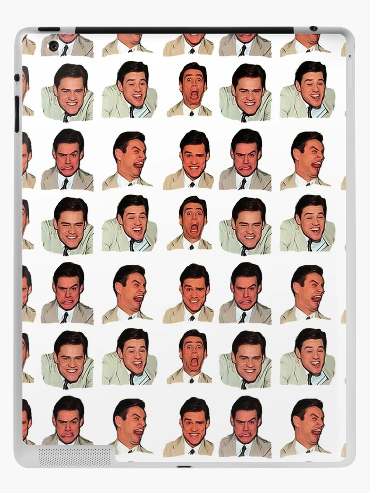 The mask movie jim carrey funny illustration iPad Case & Skin for Sale by  Sovik Goswami