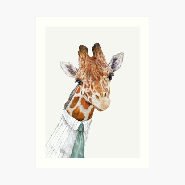 Giraffe Art Print