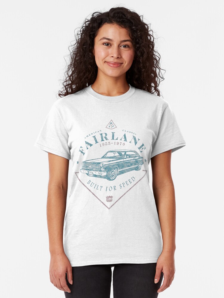 Alternative Ansicht von Ford Fairlane 1967 - Built for Speed Classic T-Shirt