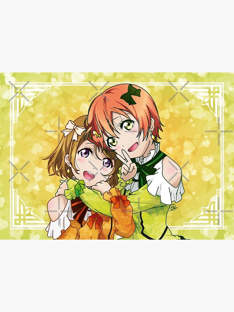 Rin And Hanayo Kira Kira Sensation Camo Edit Poster By Alphavirginis Redbubble 2724