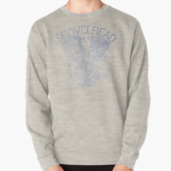 Shovelhead Motorcycle Engine Pullover Sweatshirt