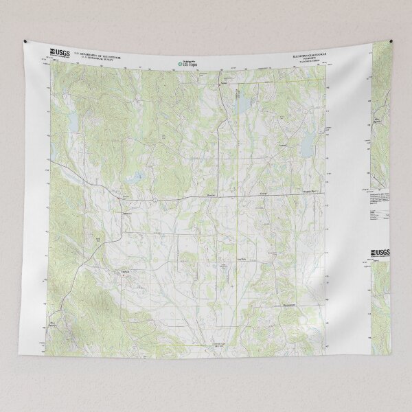 Artikelvorschau, USGS TOPO Karte Mississippi MS Ellistown 20120321 TM entworfen und verkauft von WetdryvacRBO2.