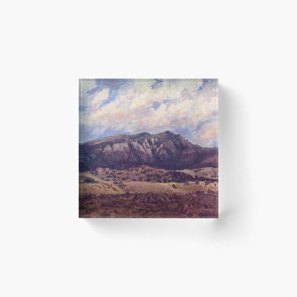 Item preview, Sunset over the Sandias Mountains designed and sold by jontyler.