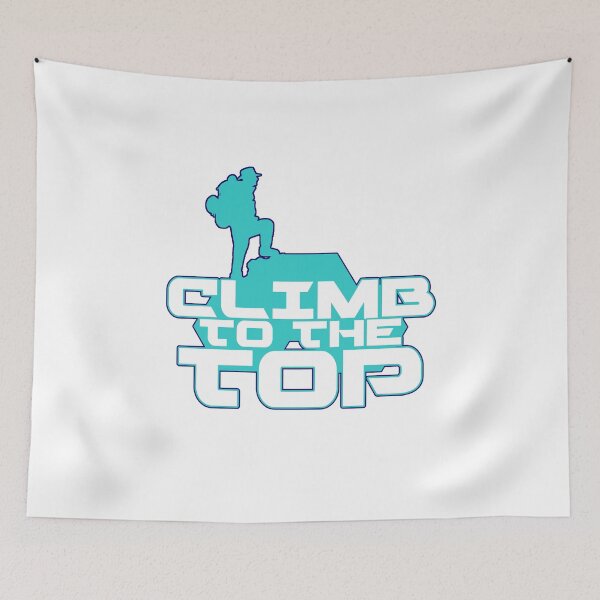 Item preview, Climb to the top | Outdoor T-shirt designed and sold by Rokahr-overland.